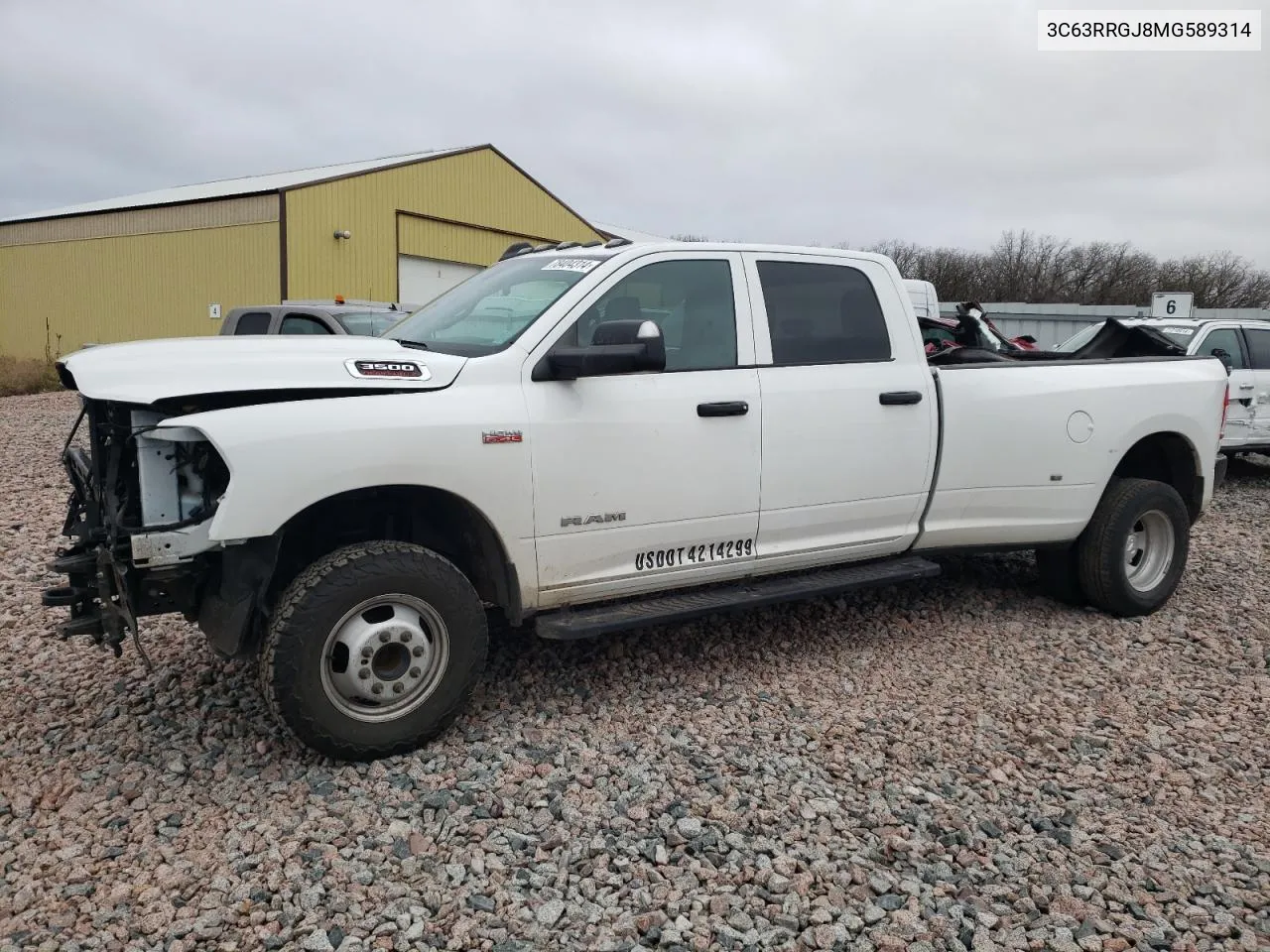 2021 Ram 3500 Tradesman VIN: 3C63RRGJ8MG589314 Lot: 78404314