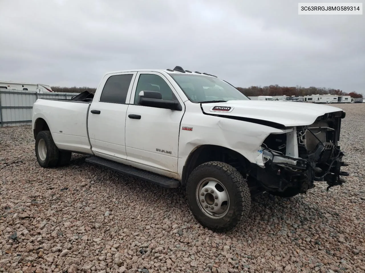 2021 Ram 3500 Tradesman VIN: 3C63RRGJ8MG589314 Lot: 78404314