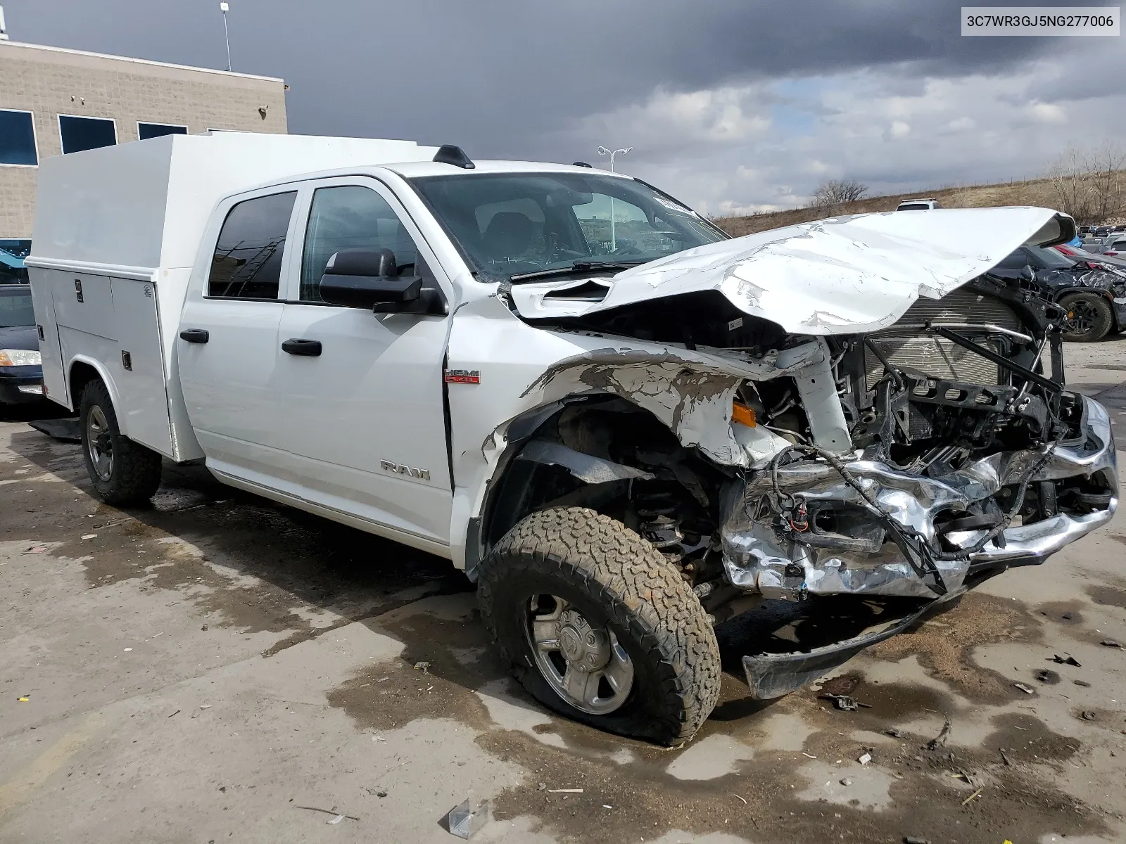 2022 Ram 3500 Tradesman VIN: 3C7WR3GJ5NG277006 Lot: 46040104