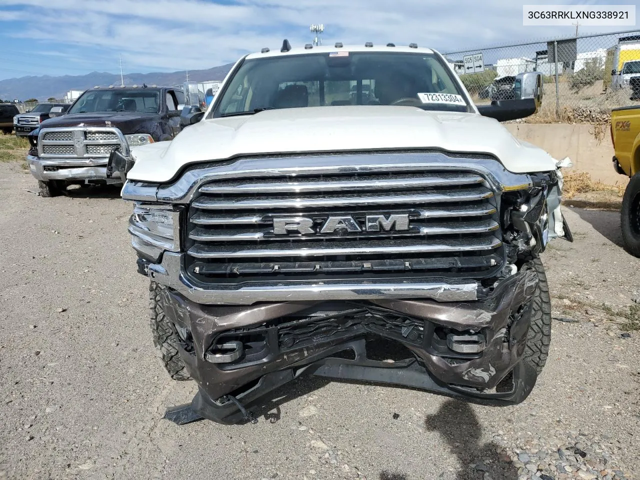 2022 Ram 3500 Longhorn VIN: 3C63RRKLXNG338921 Lot: 72313304