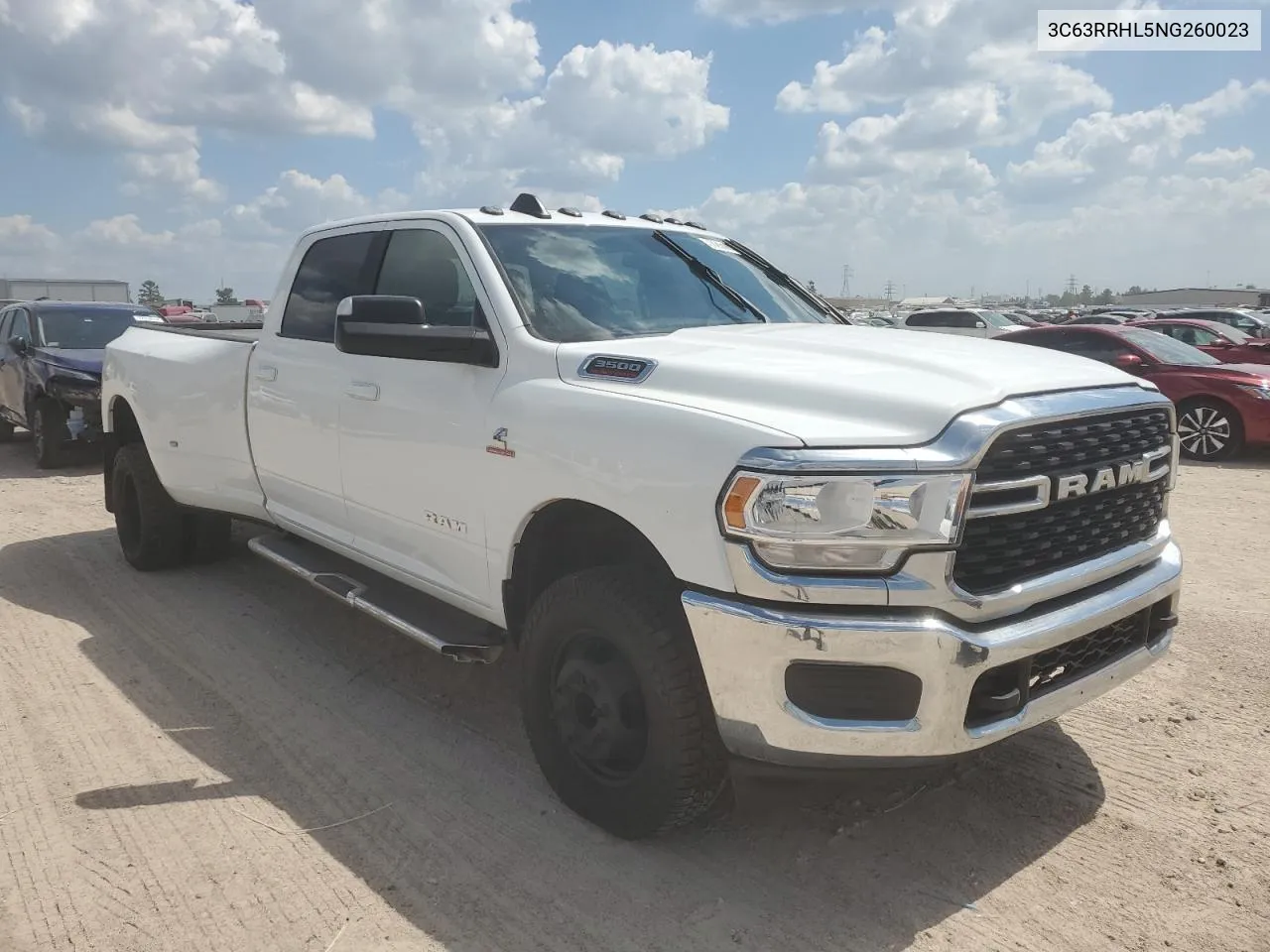 3C63RRHL5NG260023 2022 Ram 3500 Big Horn/Lone Star