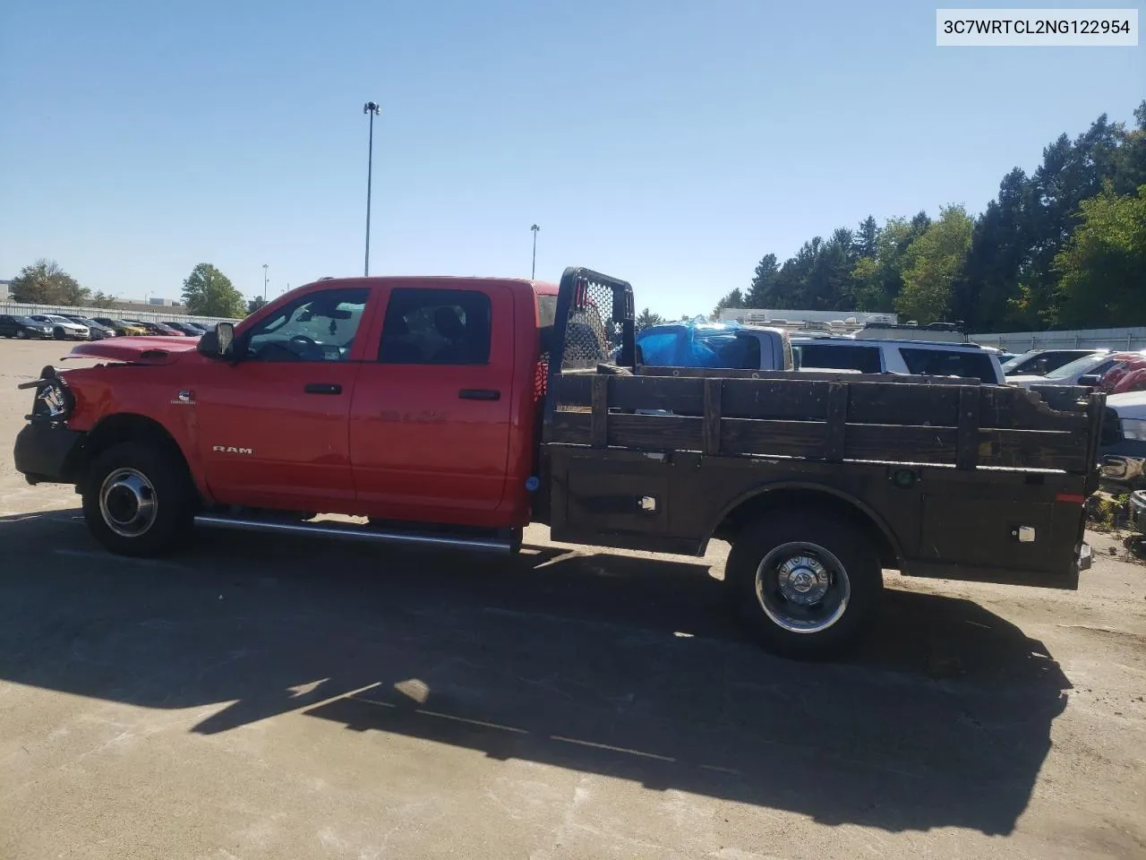 2022 Ram 3500 VIN: 3C7WRTCL2NG122954 Lot: 73952954