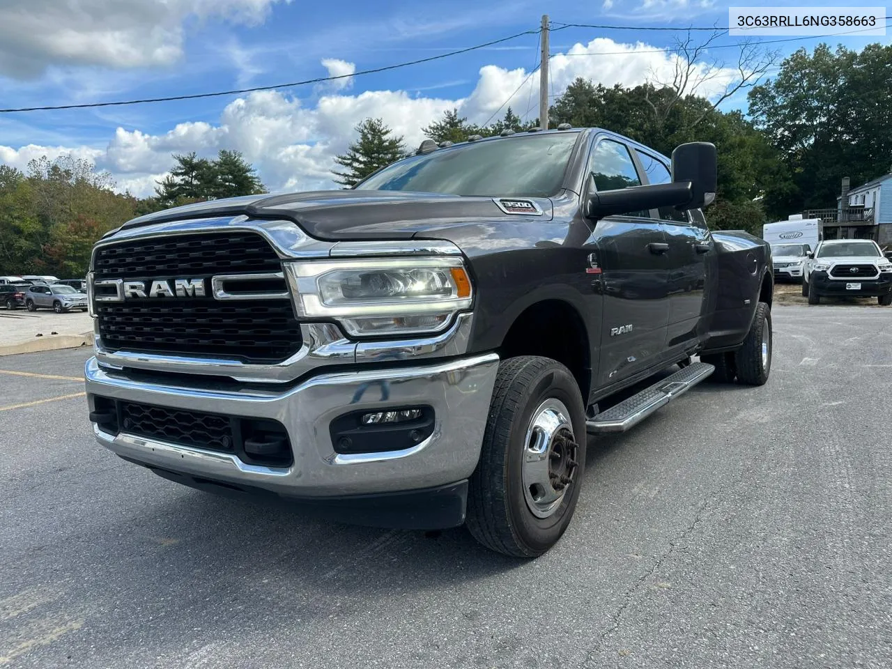 2022 Ram 3500 Big Horn/Lone Star VIN: 3C63RRLL6NG358663 Lot: 74045394