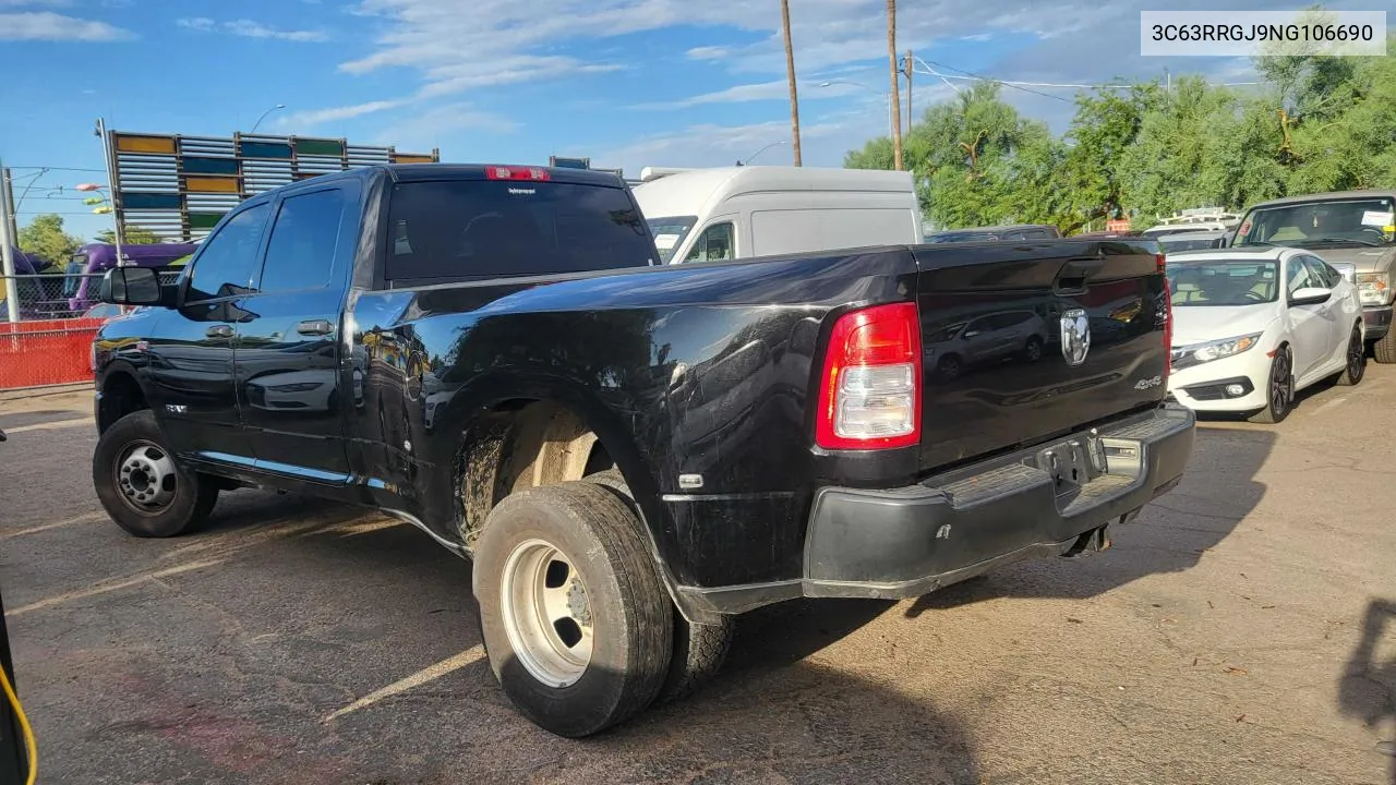 2022 Ram 3500 Tradesman VIN: 3C63RRGJ9NG106690 Lot: 74839764