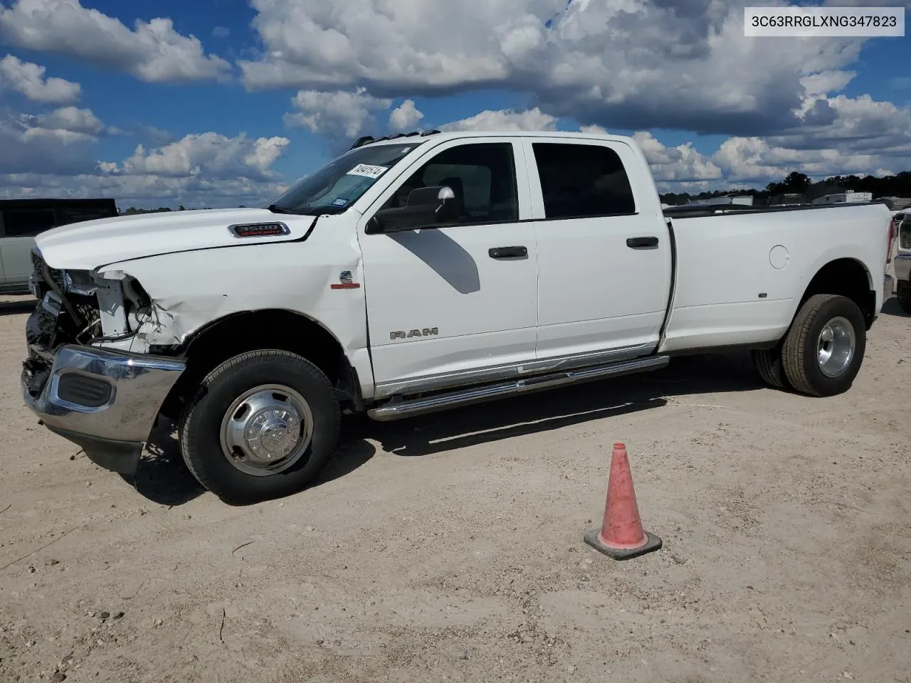 2022 Ram 3500 Tradesman VIN: 3C63RRGLXNG347823 Lot: 74941574