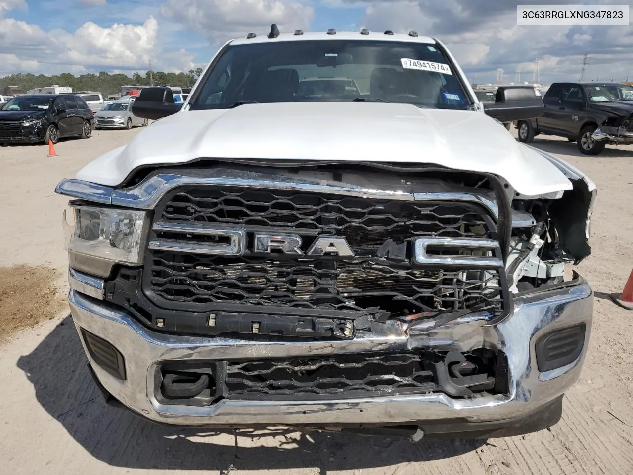 2022 Ram 3500 Tradesman VIN: 3C63RRGLXNG347823 Lot: 74941574