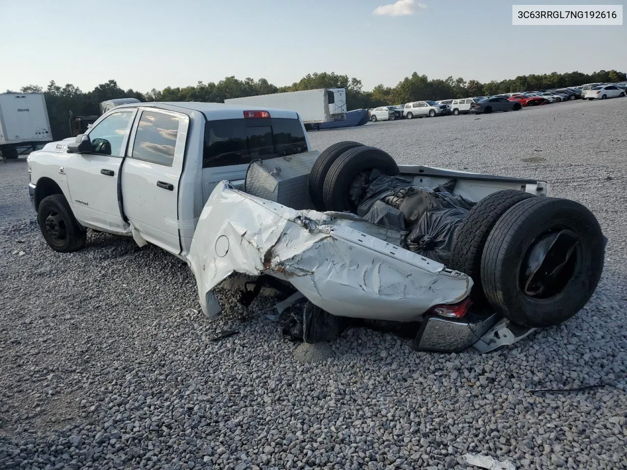 2022 Ram 3500 Tradesman VIN: 3C63RRGL7NG192616 Lot: 75899084