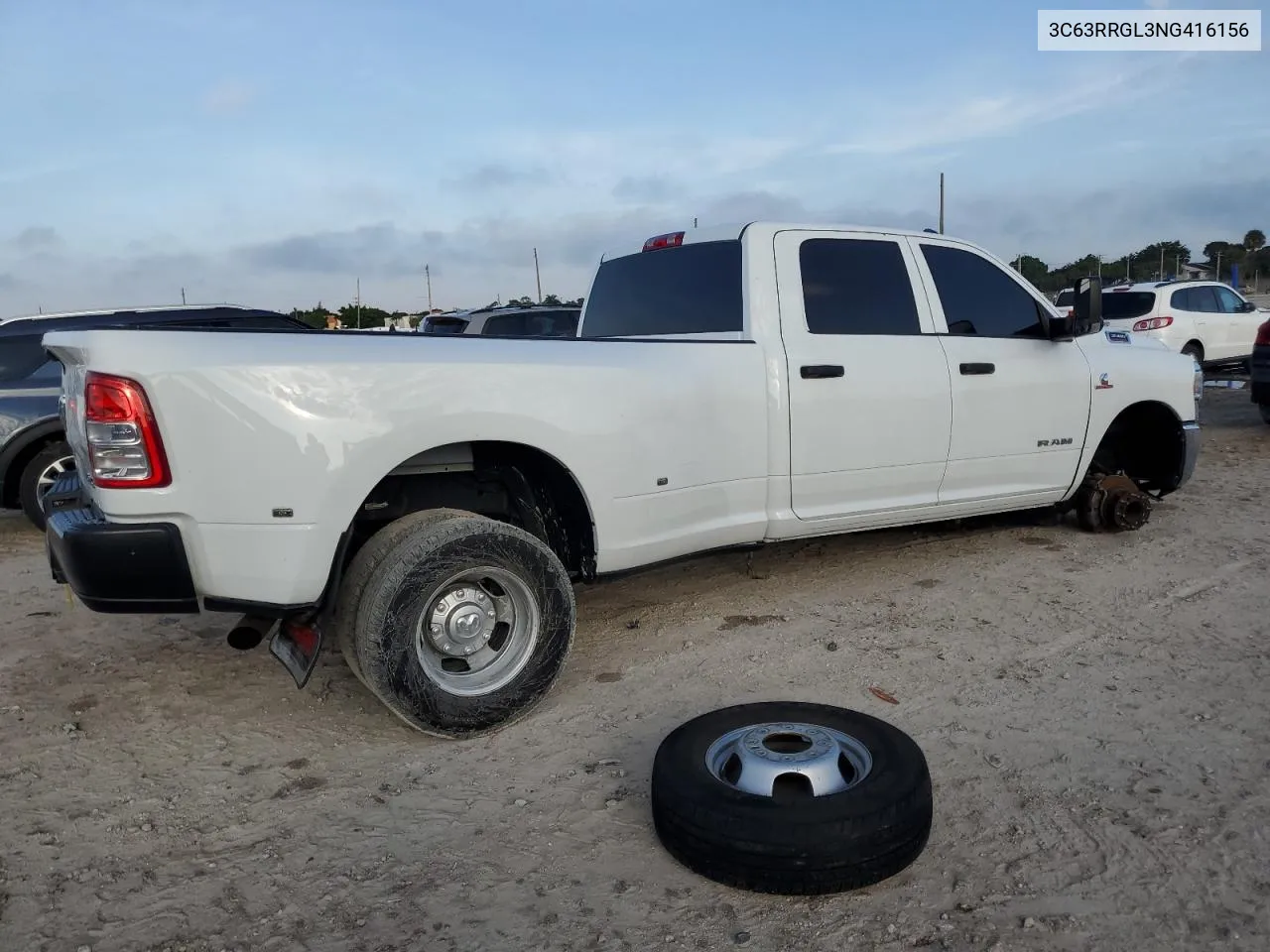 2022 Ram 3500 Tradesman VIN: 3C63RRGL3NG416156 Lot: 76063964