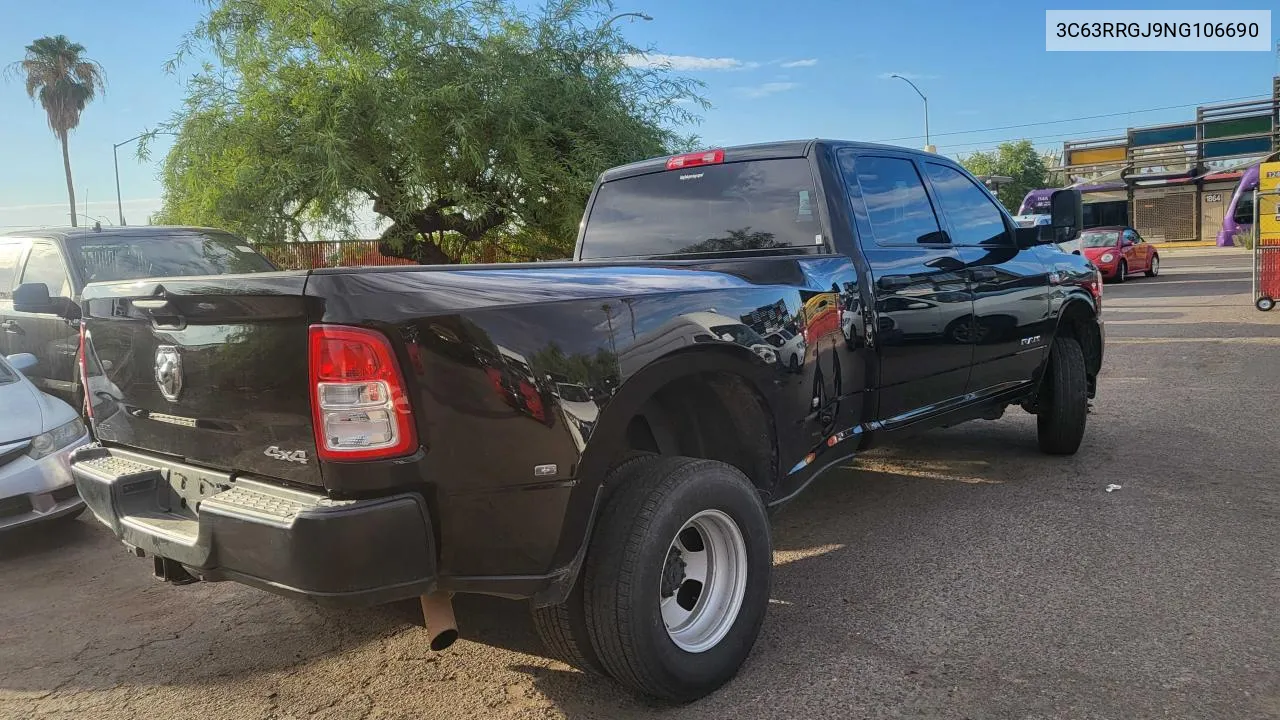 2022 Ram 3500 Tradesman VIN: 3C63RRGJ9NG106690 Lot: 76483414