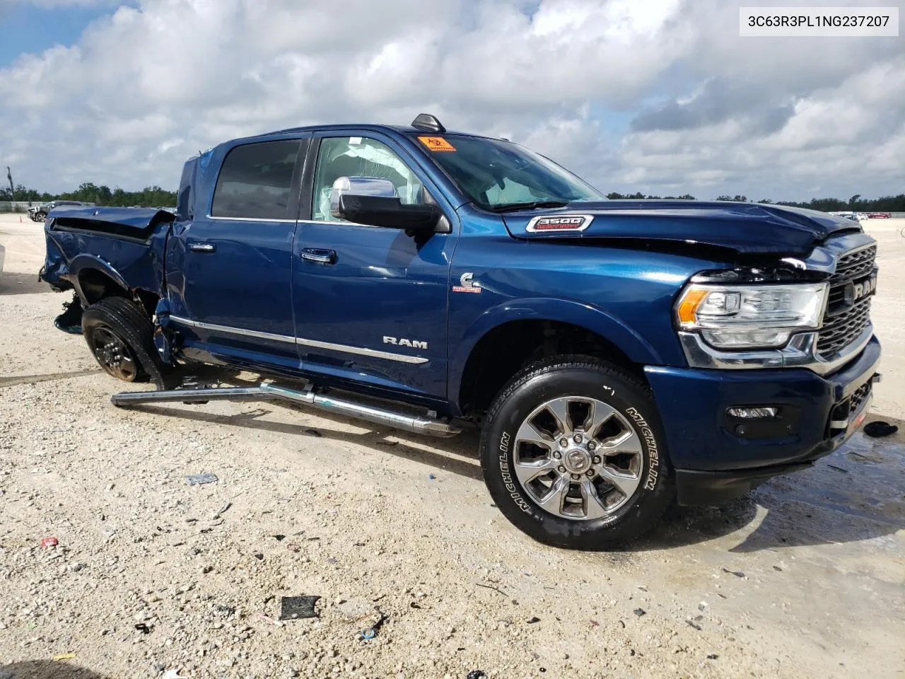 2022 Ram 3500 Limited VIN: 3C63R3PL1NG237207 Lot: 78684184