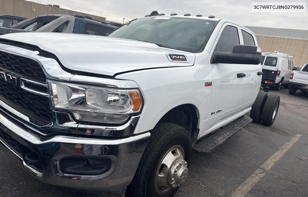 2022 Ram 3500 VIN: 3C7WRTCJ8NG279936 Lot: 78816734