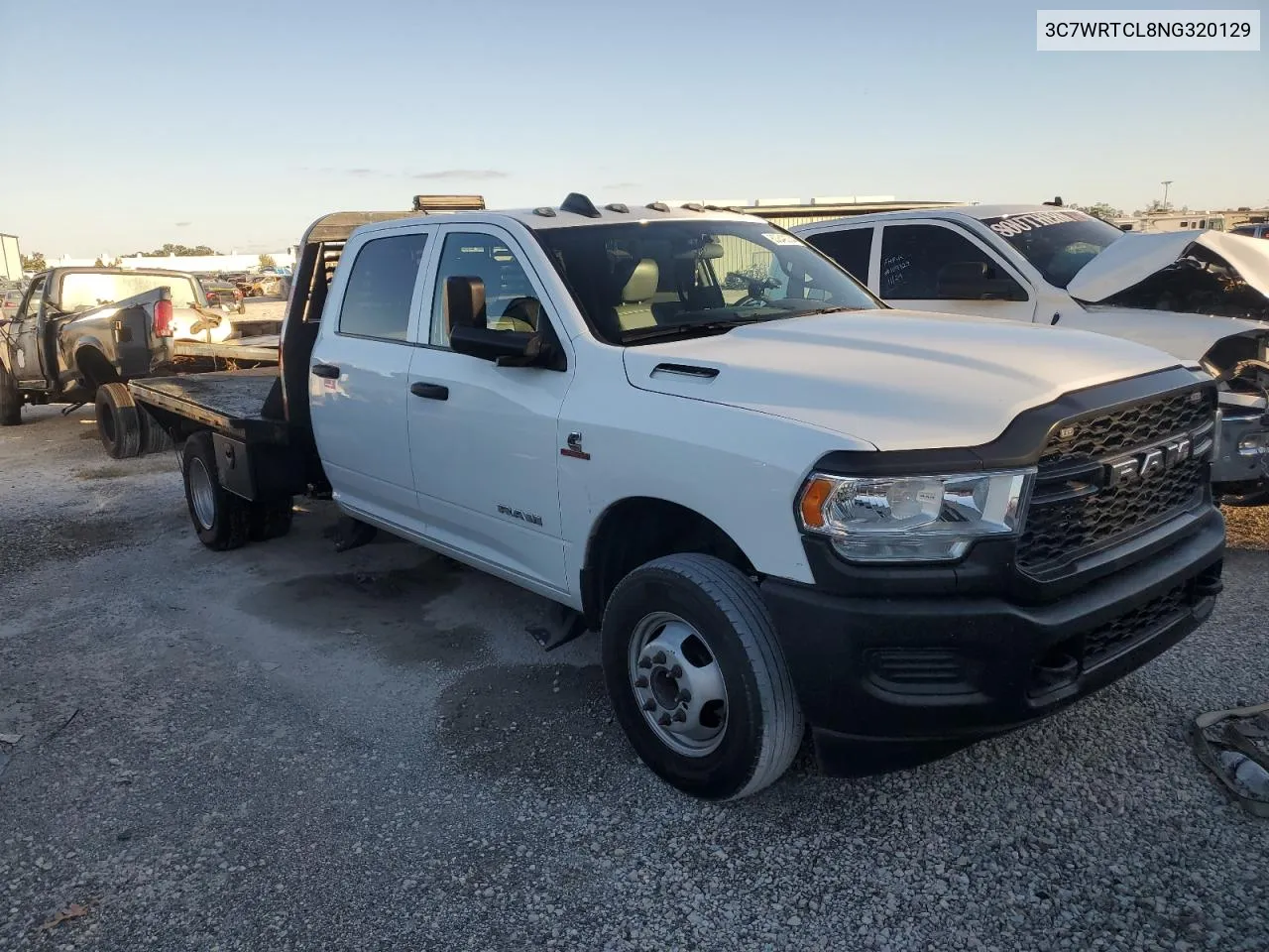 2022 Ram 3500 VIN: 3C7WRTCL8NG320129 Lot: 80849034