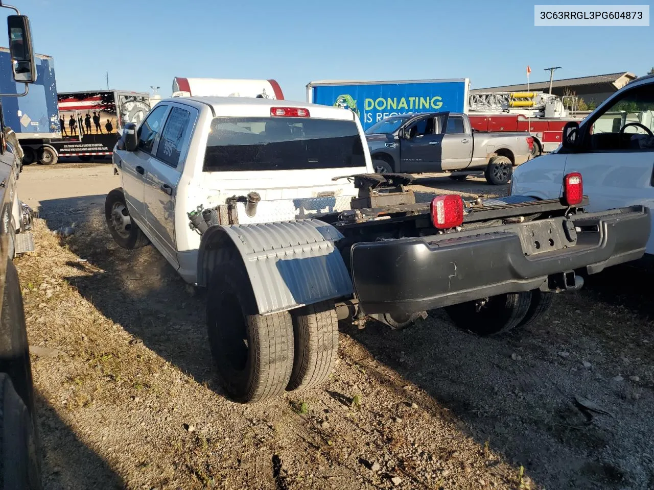 2023 Ram 3500 Tradesman VIN: 3C63RRGL3PG604873 Lot: 71865884