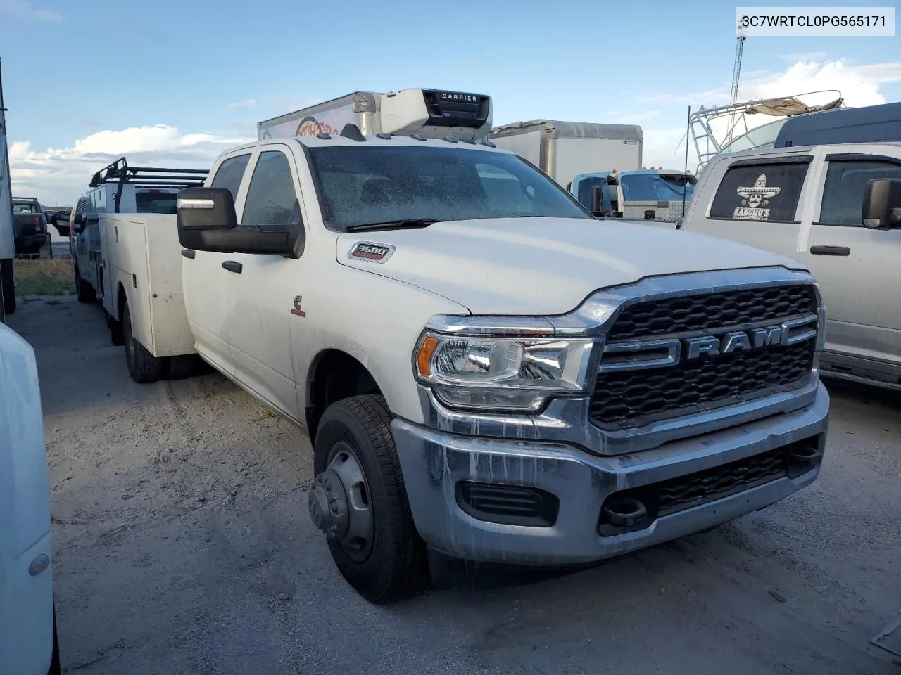 2023 Ram 3500 VIN: 3C7WRTCL0PG565171 Lot: 74792454