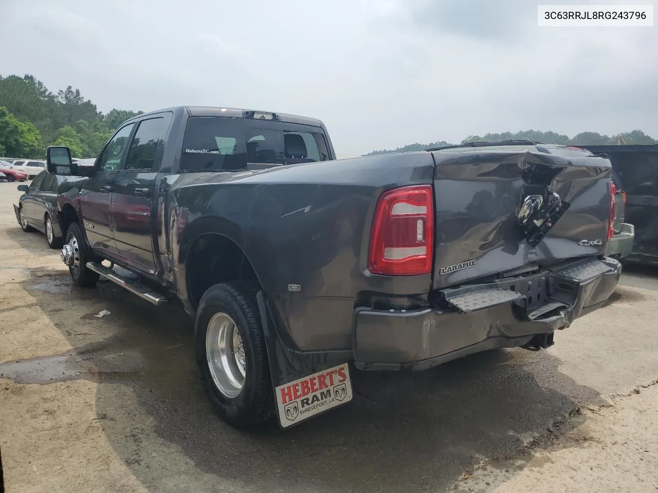 2024 Ram 3500 Laramie VIN: 3C63RRJL8RG243796 Lot: 53610774