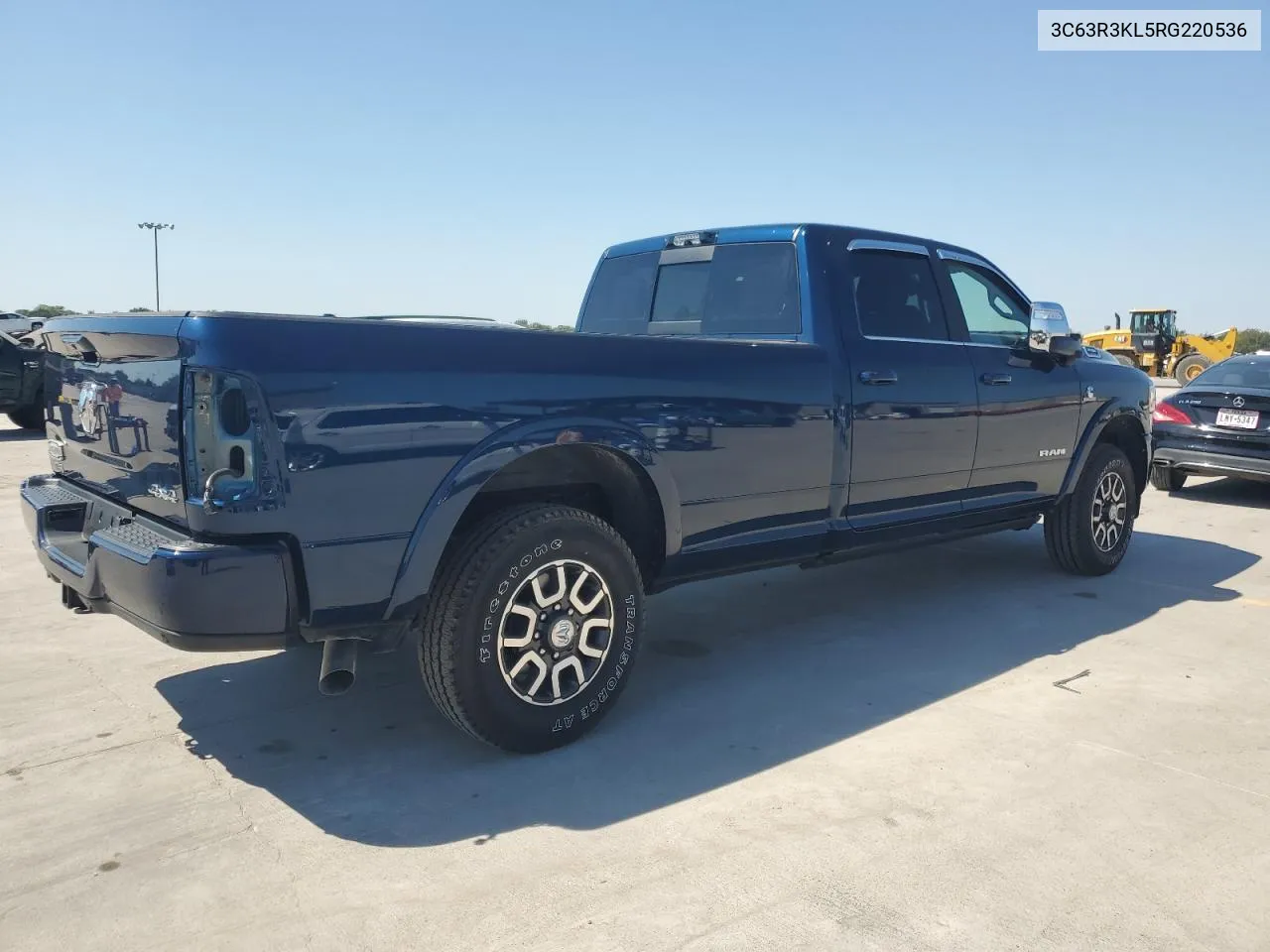 2024 Ram 3500 Longhorn VIN: 3C63R3KL5RG220536 Lot: 74559014