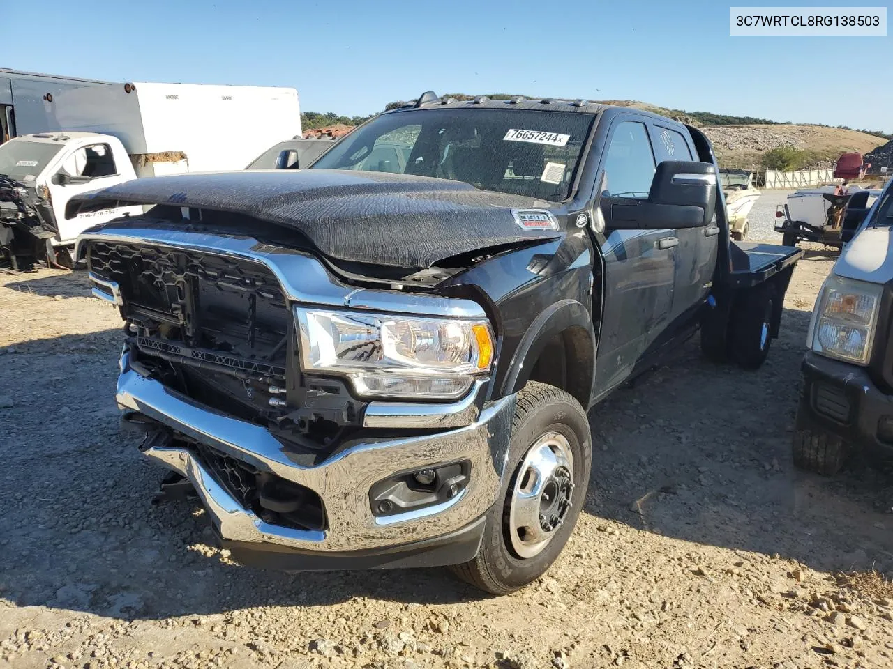 2024 Ram 3500 VIN: 3C7WRTCL8RG138503 Lot: 76657244