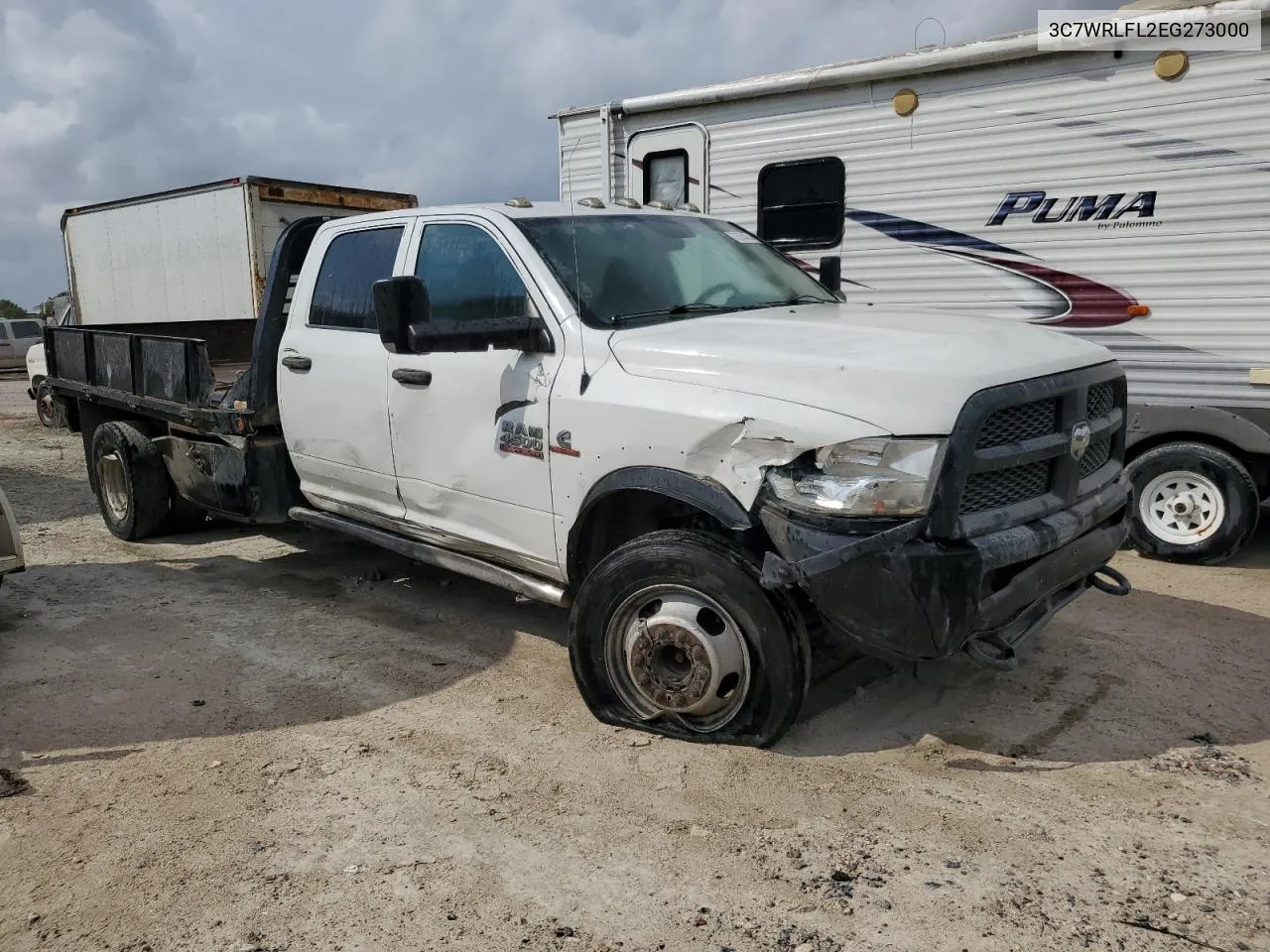 2014 Ram 4500 VIN: 3C7WRLFL2EG273000 Lot: 75554844