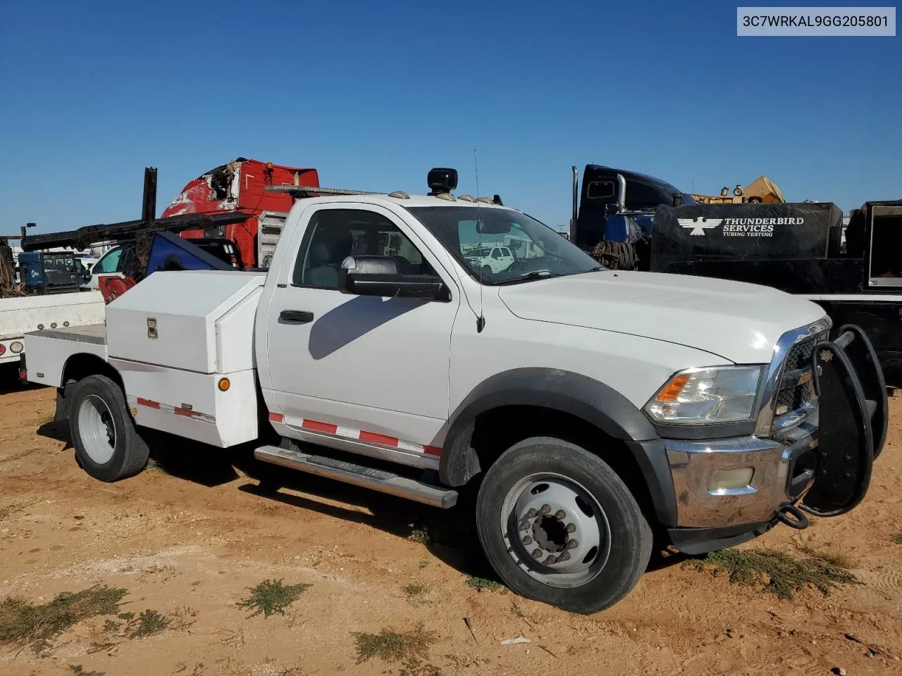 2016 Ram 4500 VIN: 3C7WRKAL9GG205801 Lot: 73247374