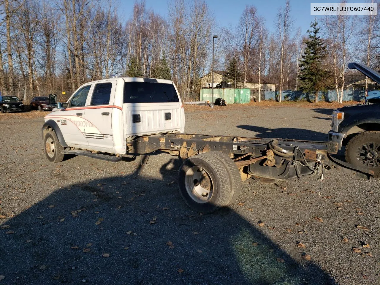 2016 Ram 4500 VIN: 3C7WRLFJ3FG607440 Lot: 76817904