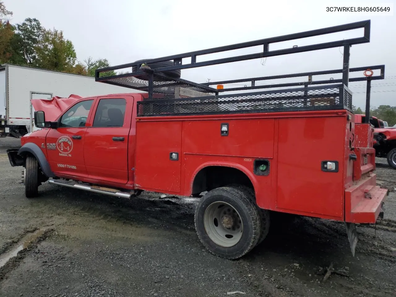 2017 Ram 4500 VIN: 3C7WRKEL8HG605649 Lot: 72527994