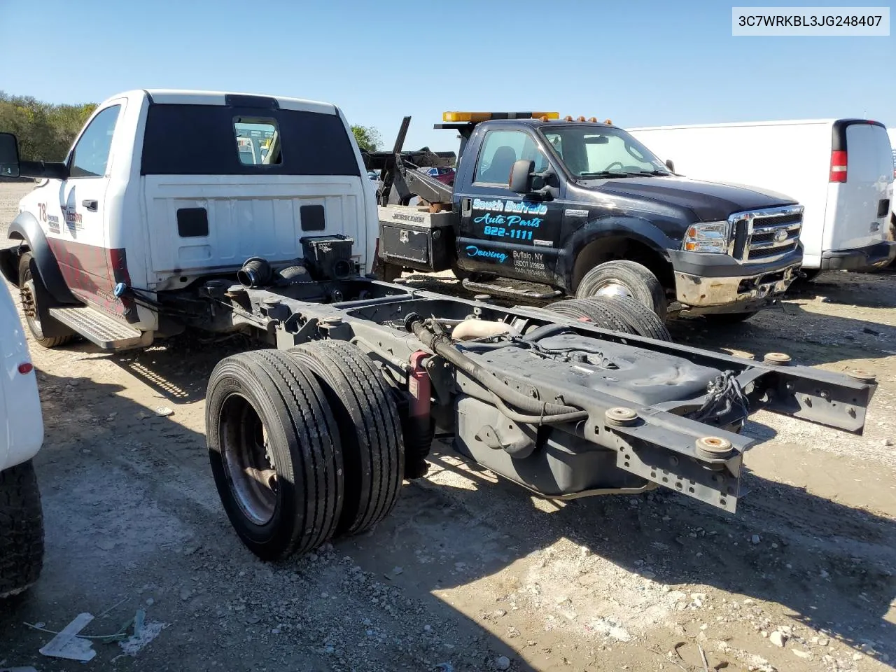 2018 Ram 4500 VIN: 3C7WRKBL3JG248407 Lot: 70023184