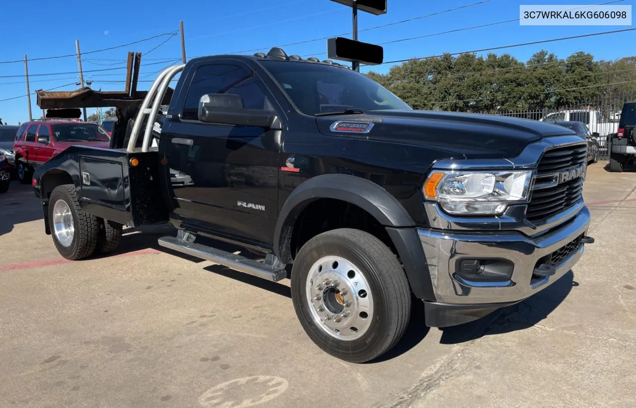 2019 Ram 4500 VIN: 3C7WRKAL6KG606098 Lot: 81940664