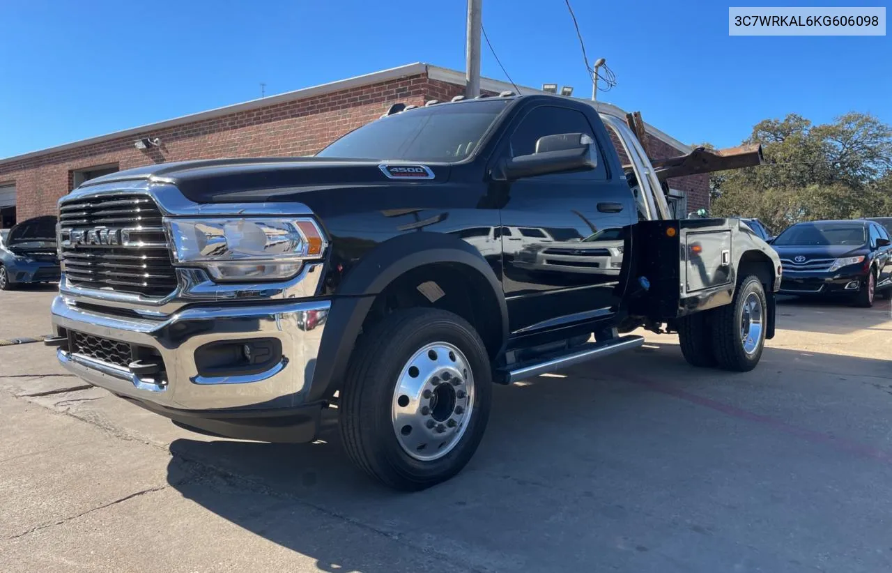 2019 Ram 4500 VIN: 3C7WRKAL6KG606098 Lot: 81940664