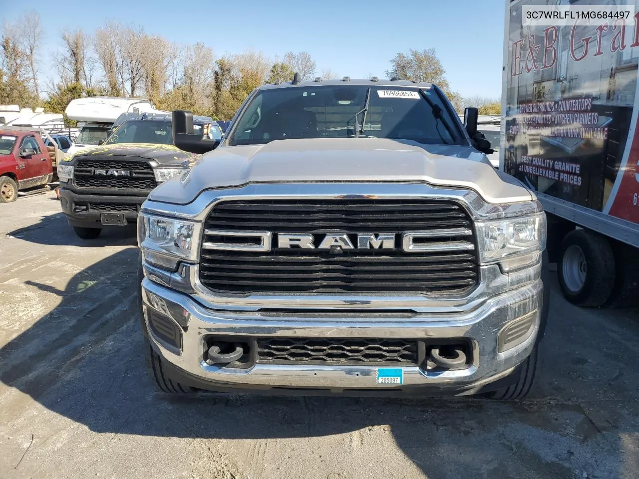 2021 Ram 4500 VIN: 3C7WRLFL1MG684497 Lot: 76906854