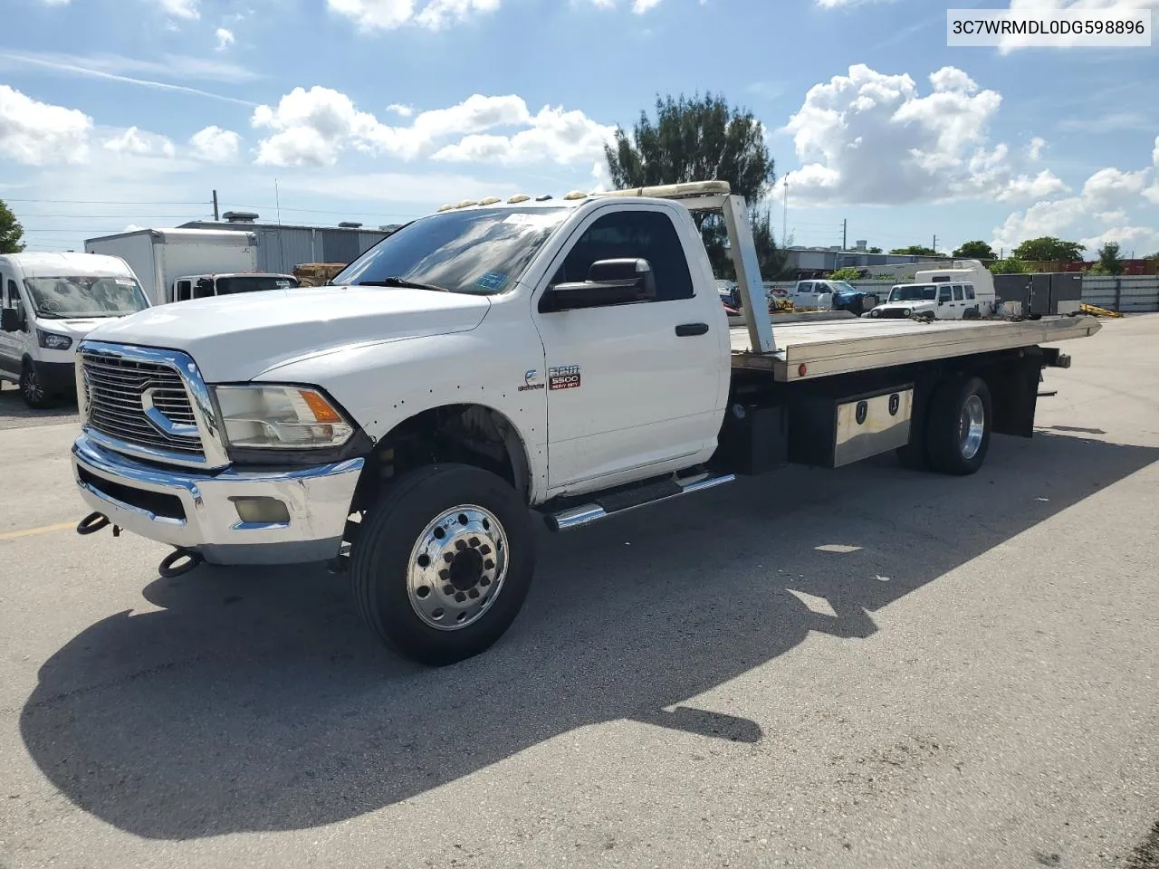 2013 Ram 5500 VIN: 3C7WRMDL0DG598896 Lot: 71264294