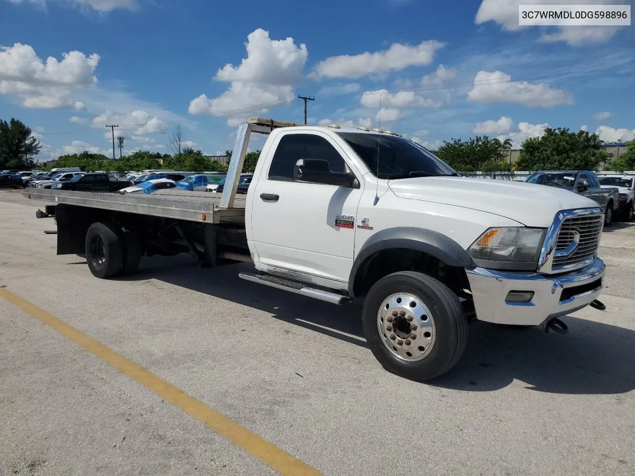 2013 Ram 5500 VIN: 3C7WRMDL0DG598896 Lot: 71264294