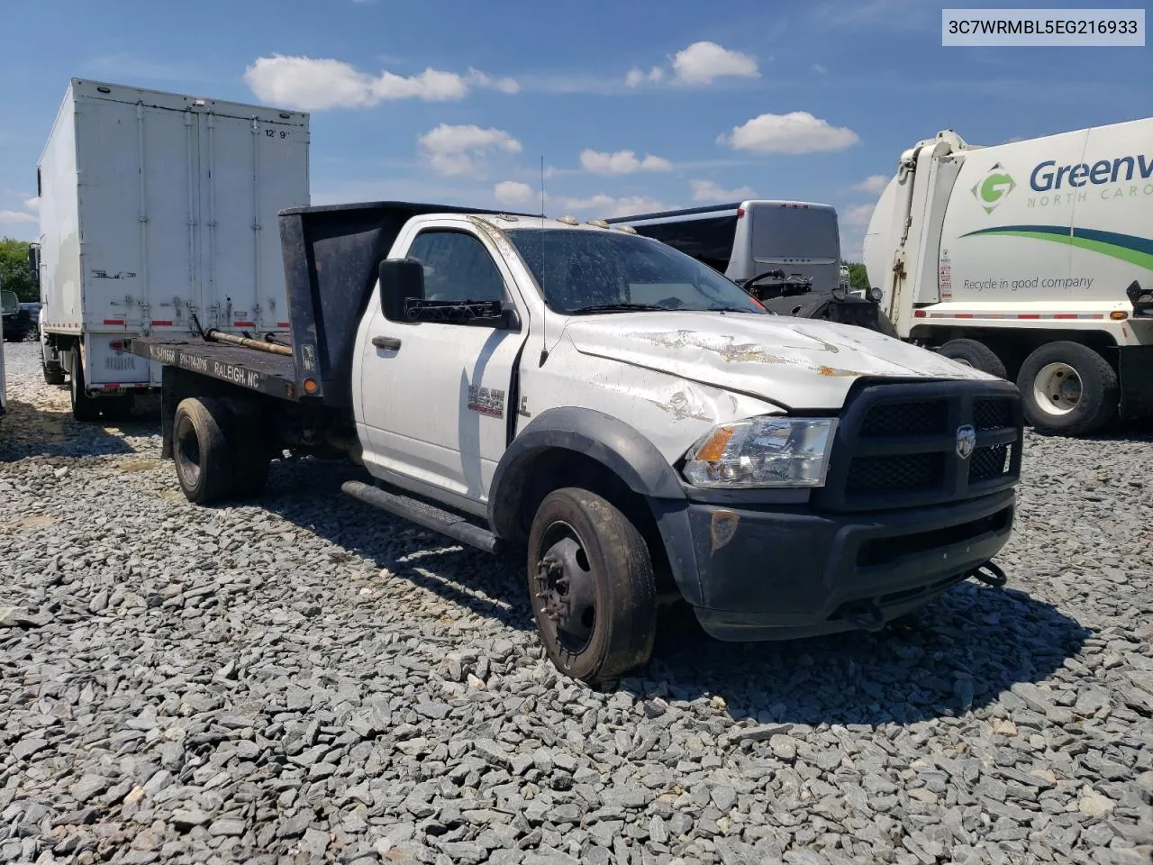 2014 Ram 5500 VIN: 3C7WRMBL5EG216933 Lot: 54062764