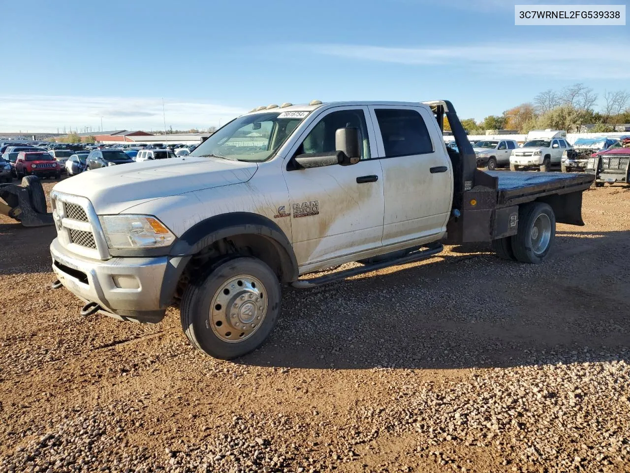 2015 Ram 5500 VIN: 3C7WRNEL2FG539338 Lot: 78616754