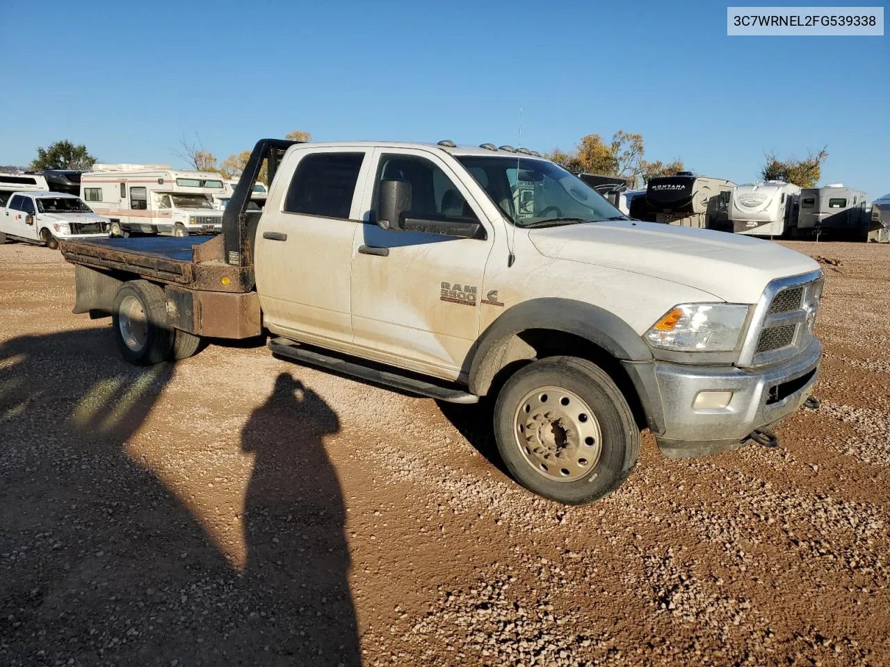 2015 Ram 5500 VIN: 3C7WRNEL2FG539338 Lot: 78616754