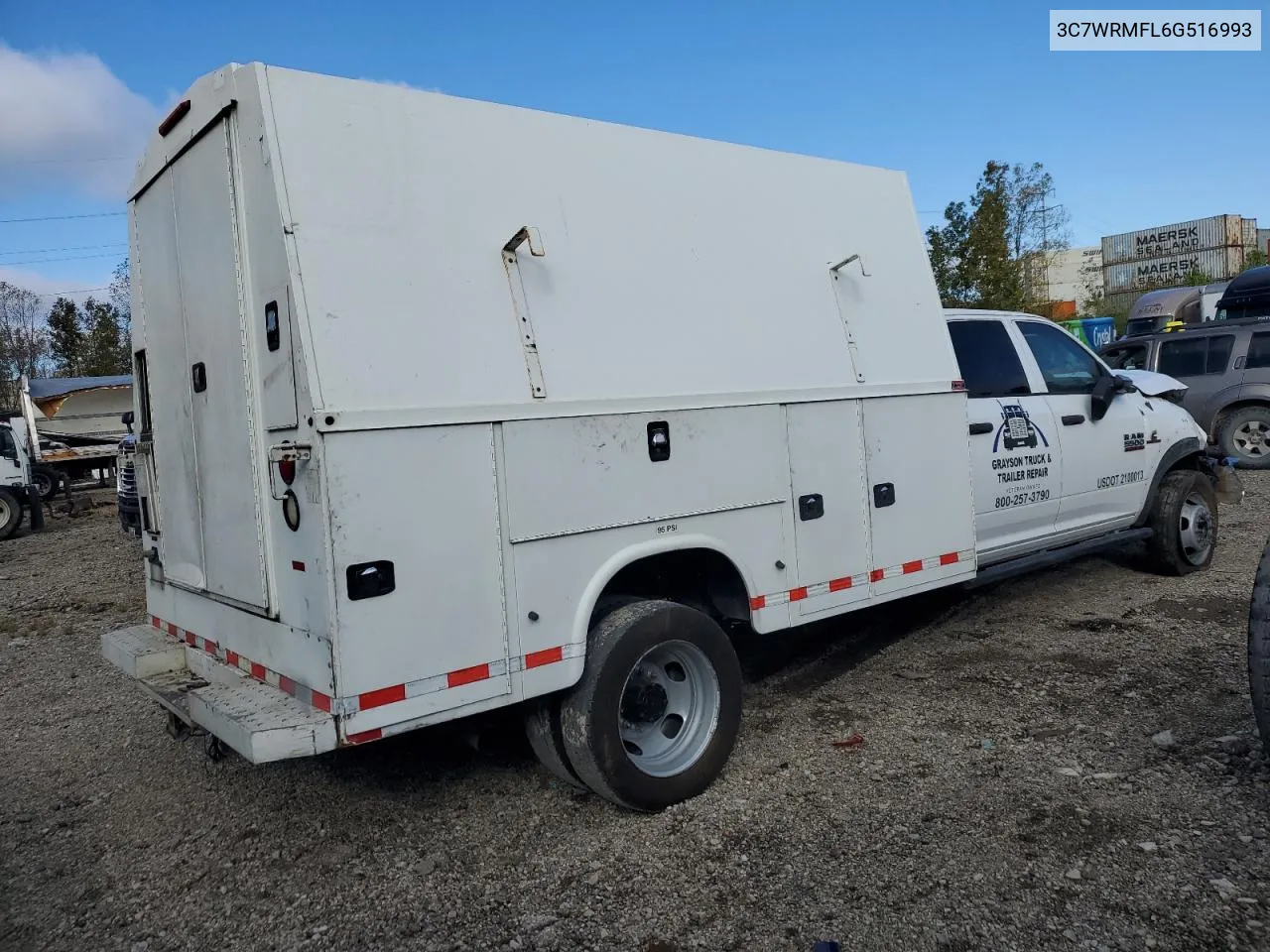 2016 Ram 5500 VIN: 3C7WRMFL6G516993 Lot: 75209924