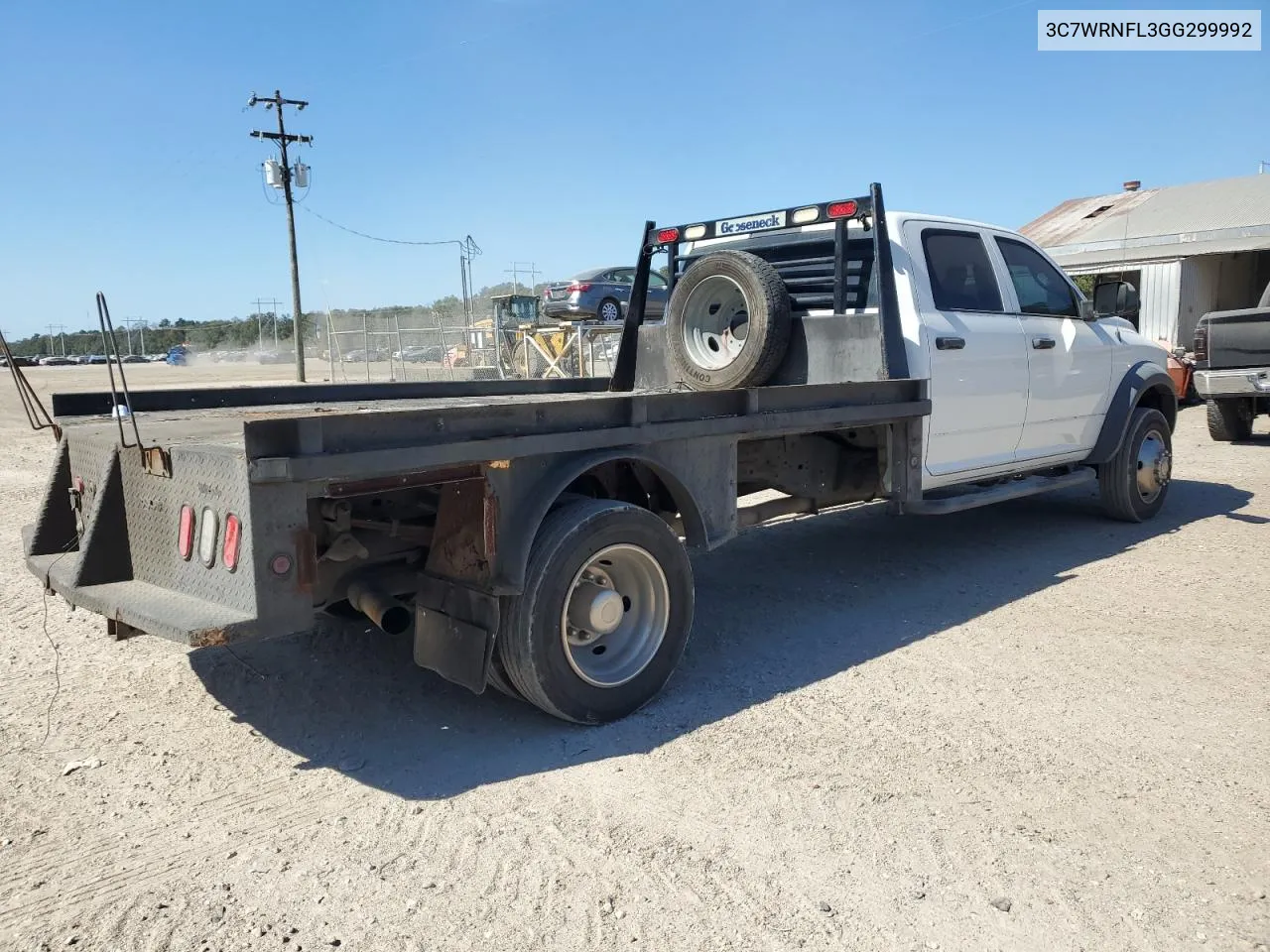 2016 Ram 5500 VIN: 3C7WRNFL3GG299992 Lot: 77569494