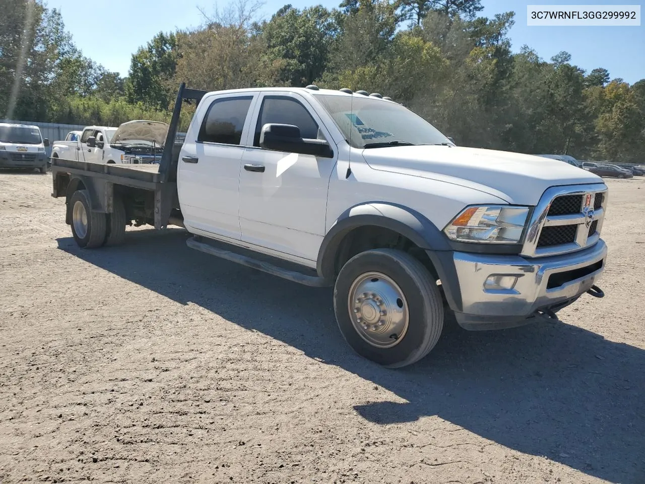 2016 Ram 5500 VIN: 3C7WRNFL3GG299992 Lot: 77569494