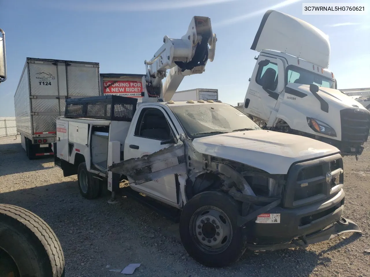 2017 Ram 5500 VIN: 3C7WRNAL5HG760621 Lot: 76359484