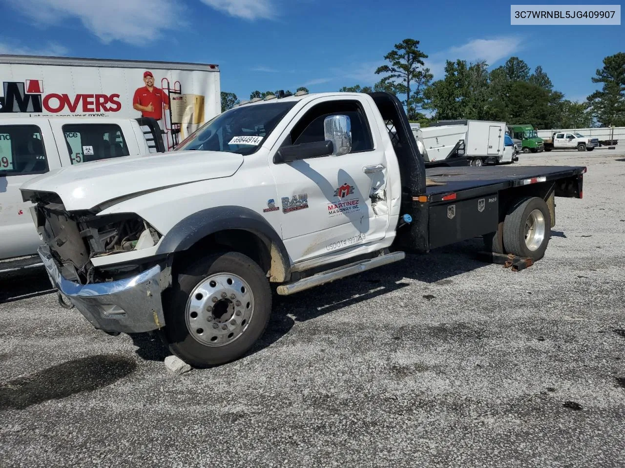 2018 Ram 5500 VIN: 3C7WRNBL5JG409907 Lot: 69844914