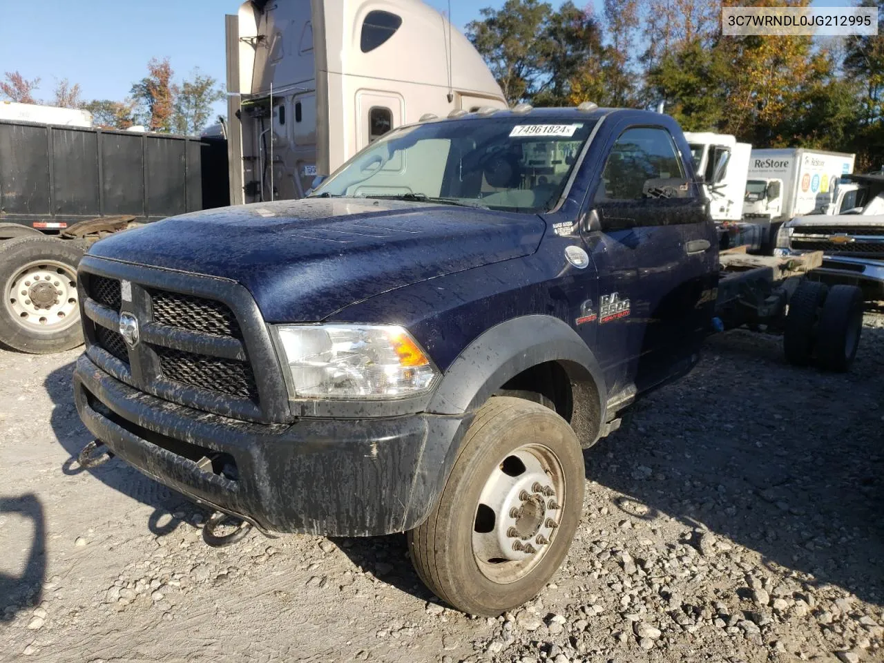 2018 Ram 5500 VIN: 3C7WRNDL0JG212995 Lot: 74961824