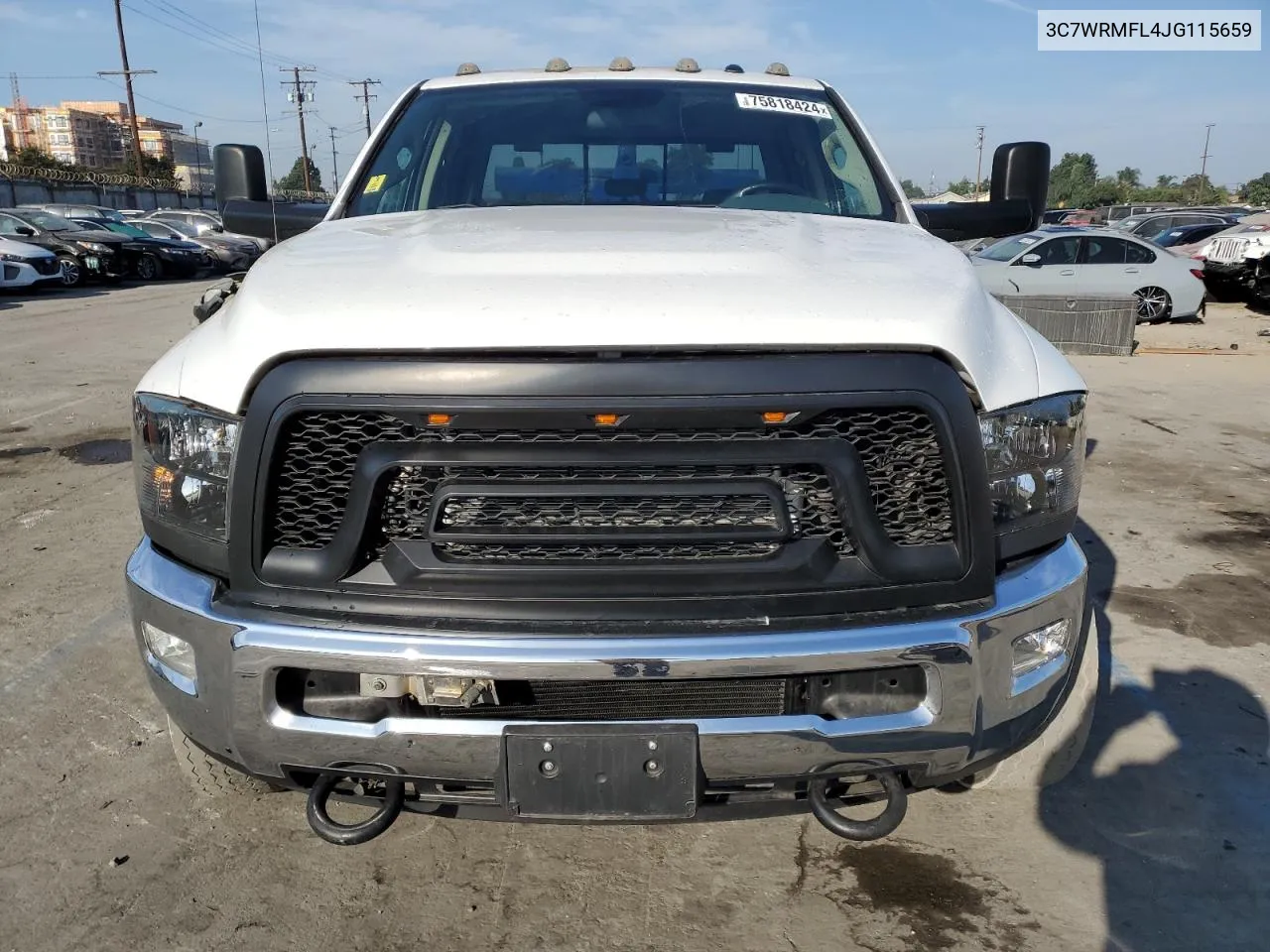 2018 Ram 5500 VIN: 3C7WRMFL4JG115659 Lot: 75818424