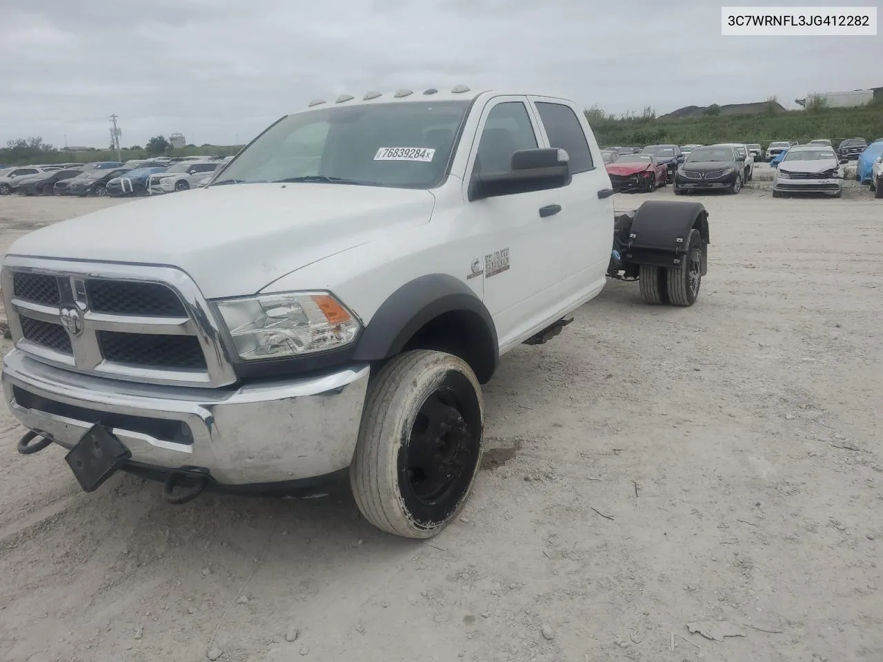 2018 Ram 5500 VIN: 3C7WRNFL3JG412282 Lot: 76839284