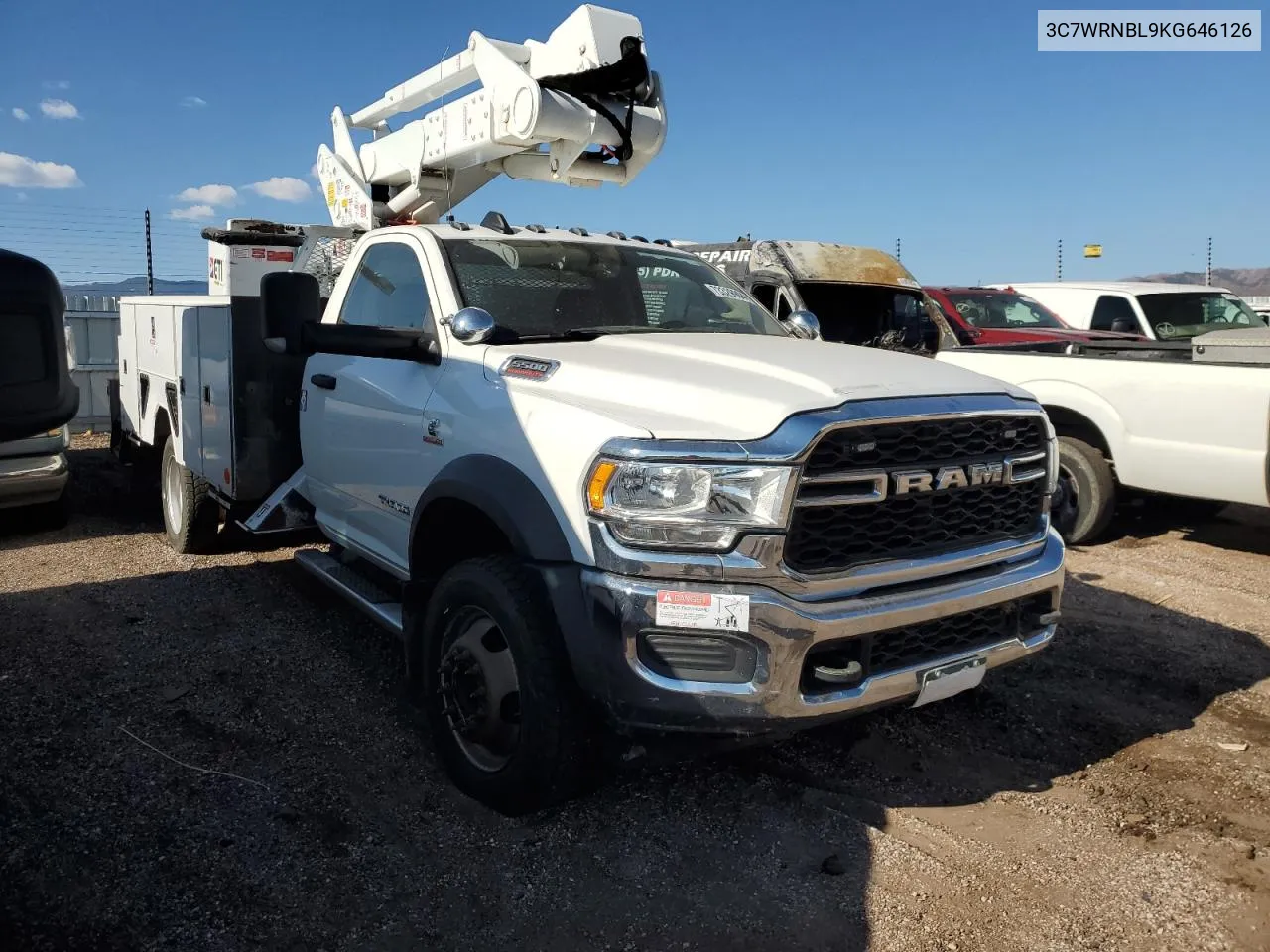 2019 Ram 5500 VIN: 3C7WRNBL9KG646126 Lot: 73329904