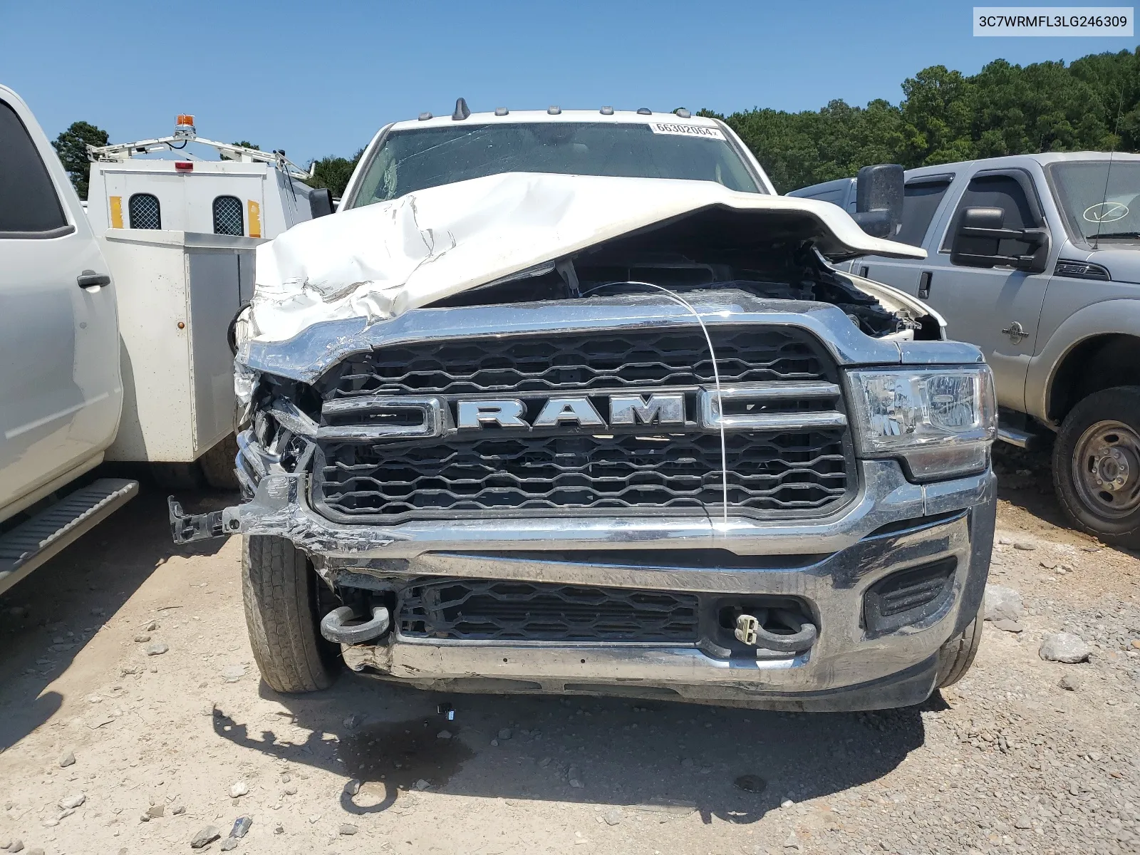 2020 Ram 5500 VIN: 3C7WRMFL3LG246309 Lot: 66302064