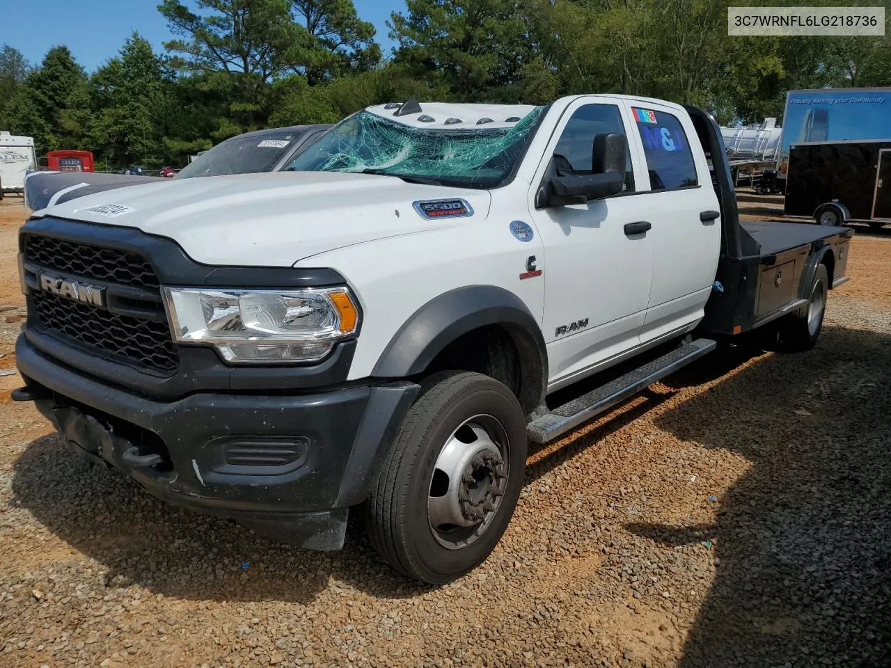 2020 Ram 5500 VIN: 3C7WRNFL6LG218736 Lot: 69650224