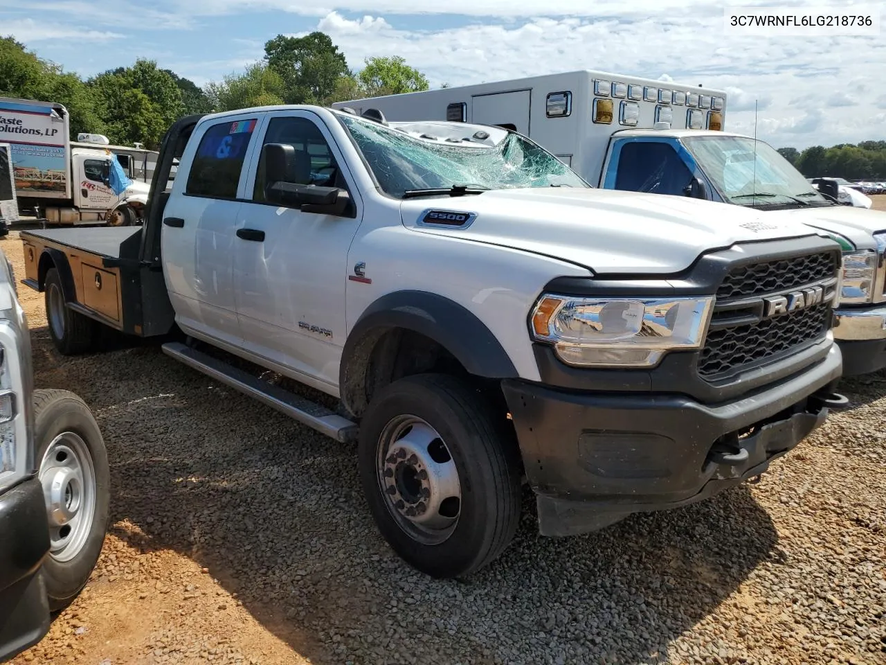 2020 Ram 5500 VIN: 3C7WRNFL6LG218736 Lot: 69650224