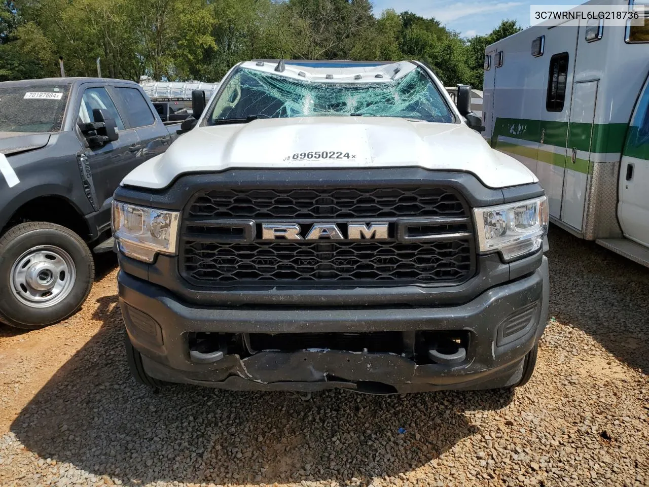 2020 Ram 5500 VIN: 3C7WRNFL6LG218736 Lot: 69650224