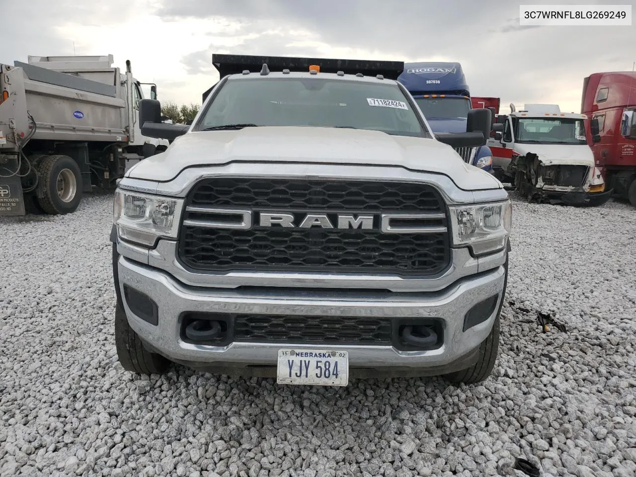 2020 Ram 5500 VIN: 3C7WRNFL8LG269249 Lot: 71182424