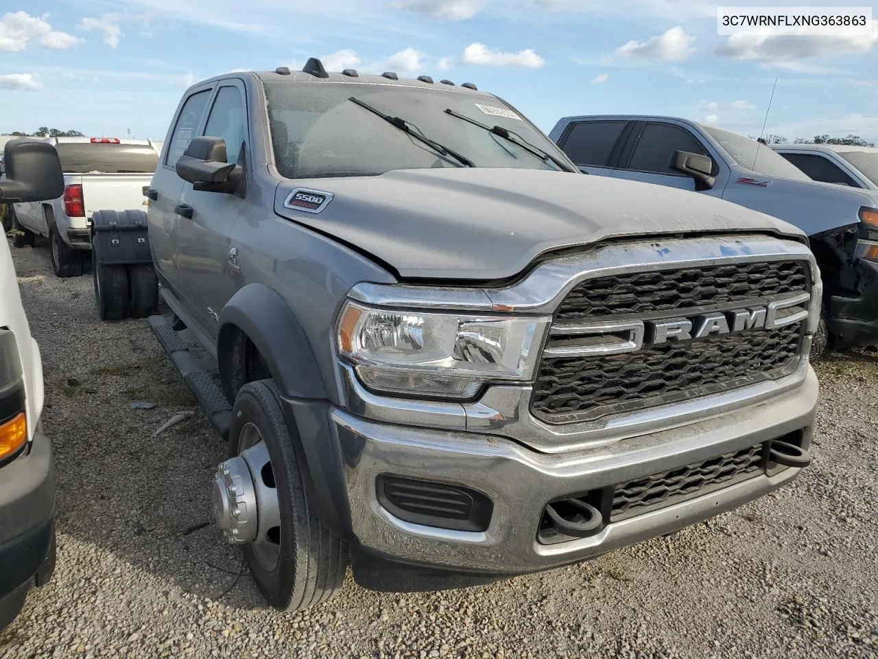 2022 Ram 5500 VIN: 3C7WRNFLXNG363863 Lot: 71939584