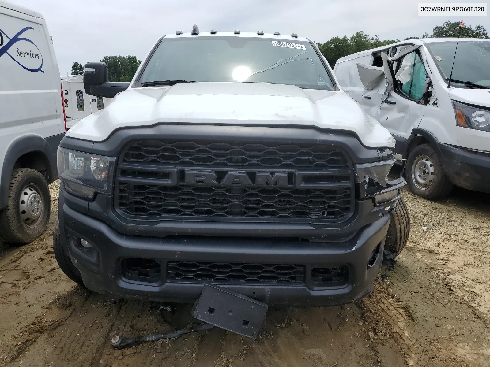 2023 Ram 5500 VIN: 3C7WRNEL9PG608320 Lot: 55679344